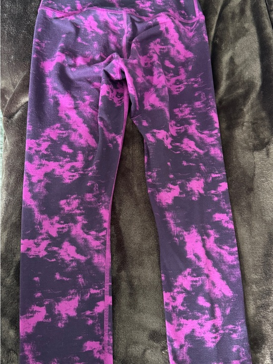 lululemon athletica Other - lululemon athletica Purple and Magenta Cloud-Print Leggings
